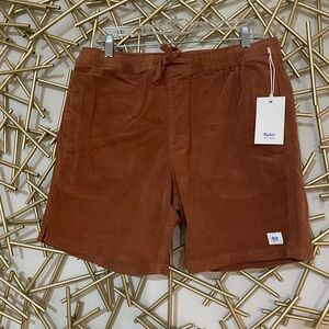 Katin Rust Brown Flat Front Shorts